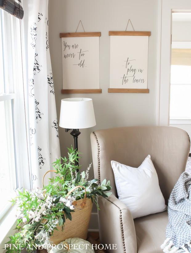 Cozy fall home
