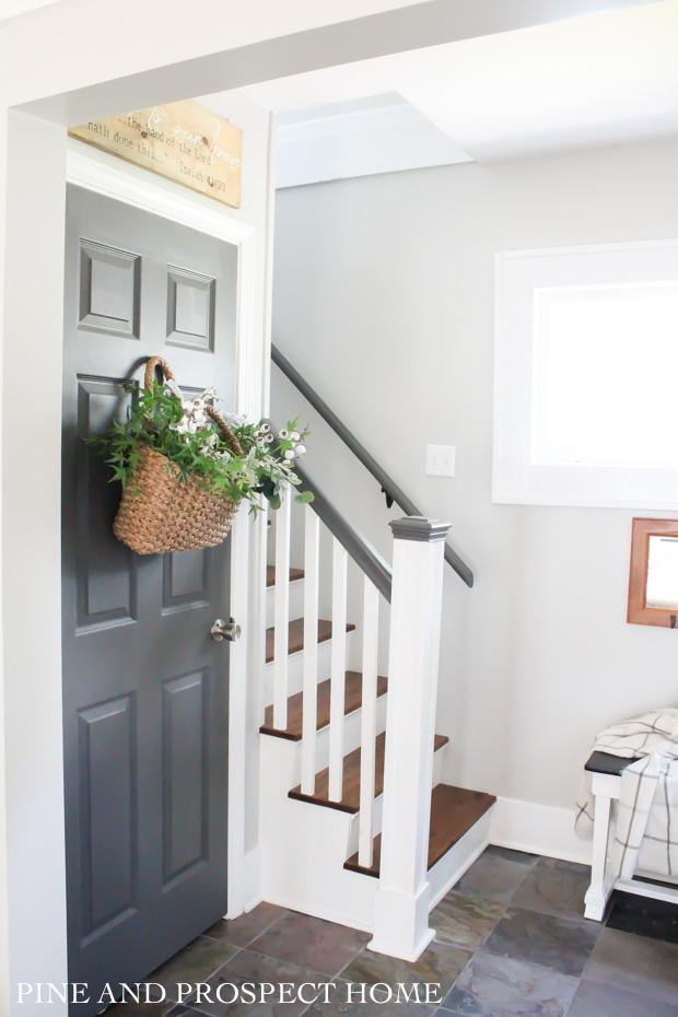 Fall entryway wreath
