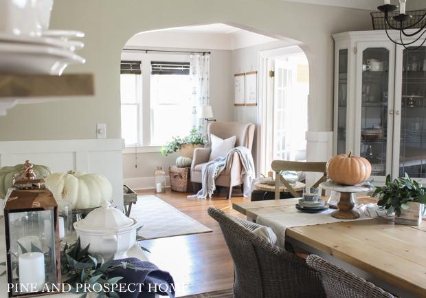Neutral dining room