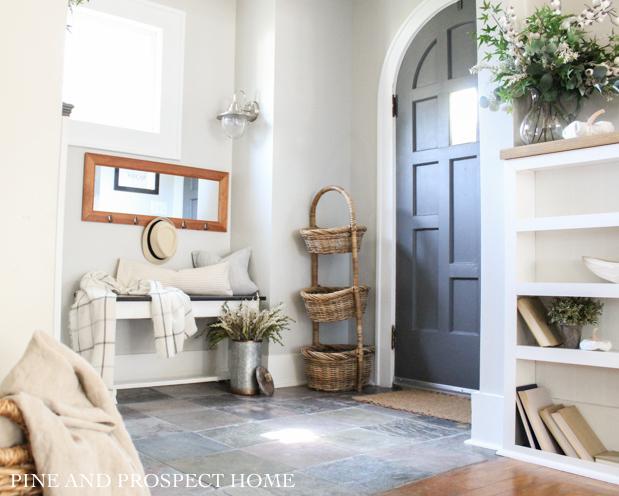 fall front door
