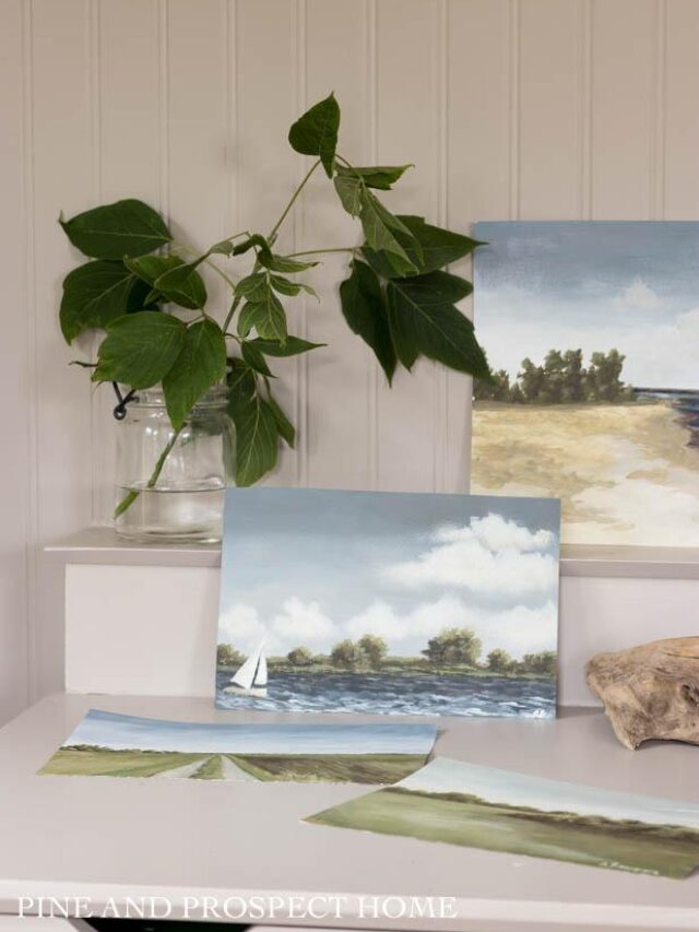 Come check out my new summer prints! Downloadable landscape paintings
