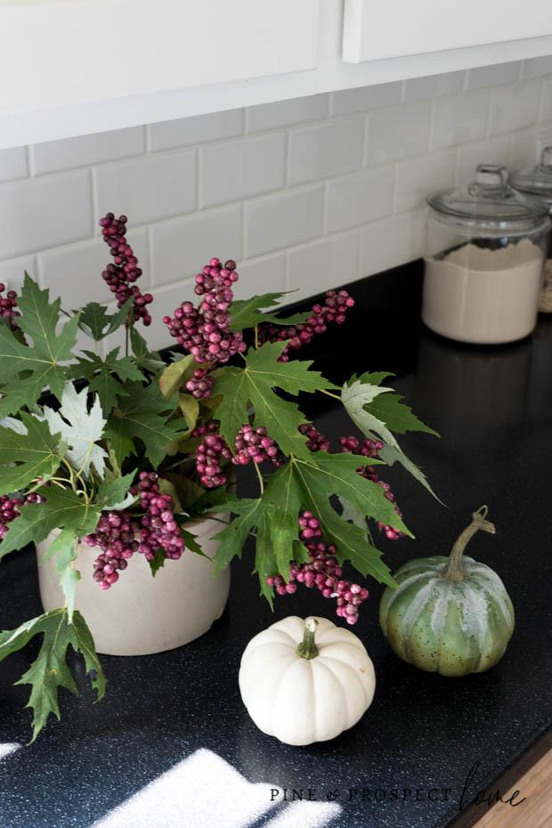 Berry and leaf arrangement for fall!