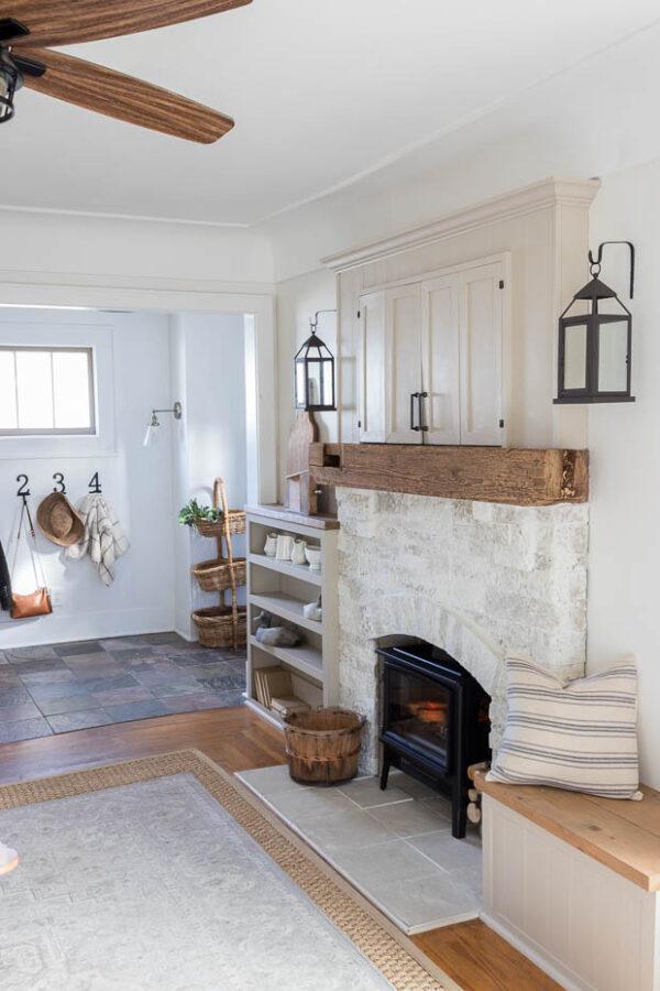New Mushroom Color Painted Built-Ins Reveal! - Pine and Prospect Home