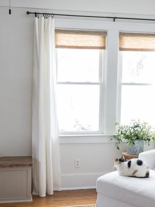How to hem IKEA curtains