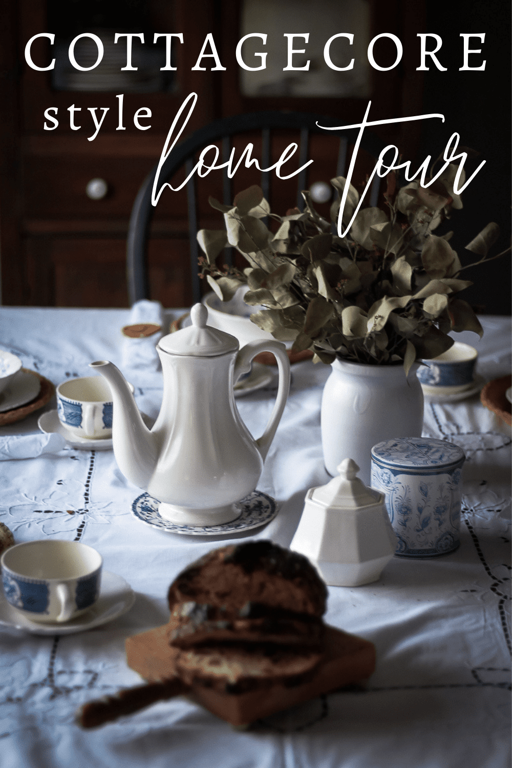 Country Cottagecore Style Home Tour - Share the Love Series - Pine and ...