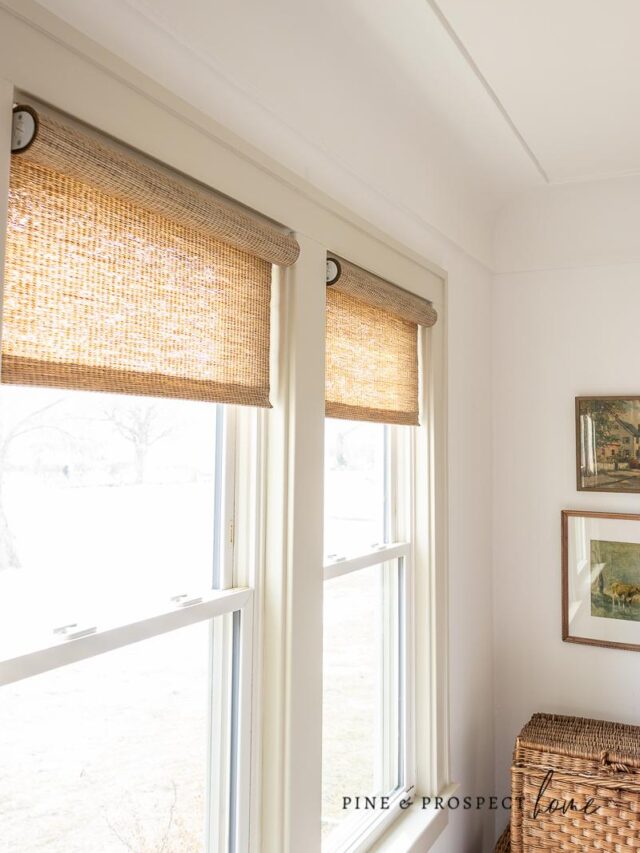 Woven Roller Shades