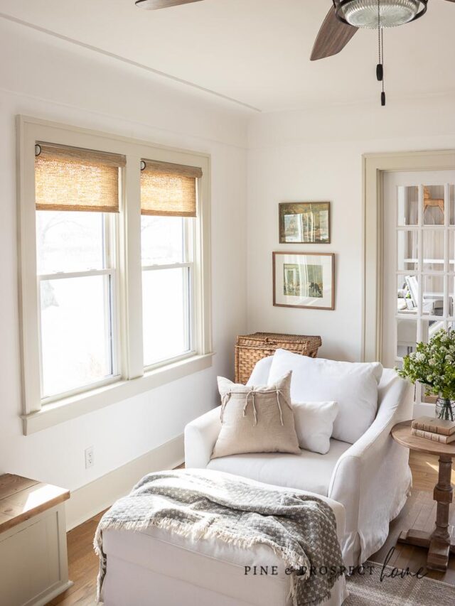 Pretty Light Filtering Window Treatments