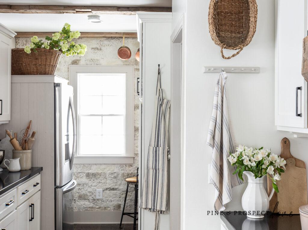 Decorating our Galley Kitchen for Spring