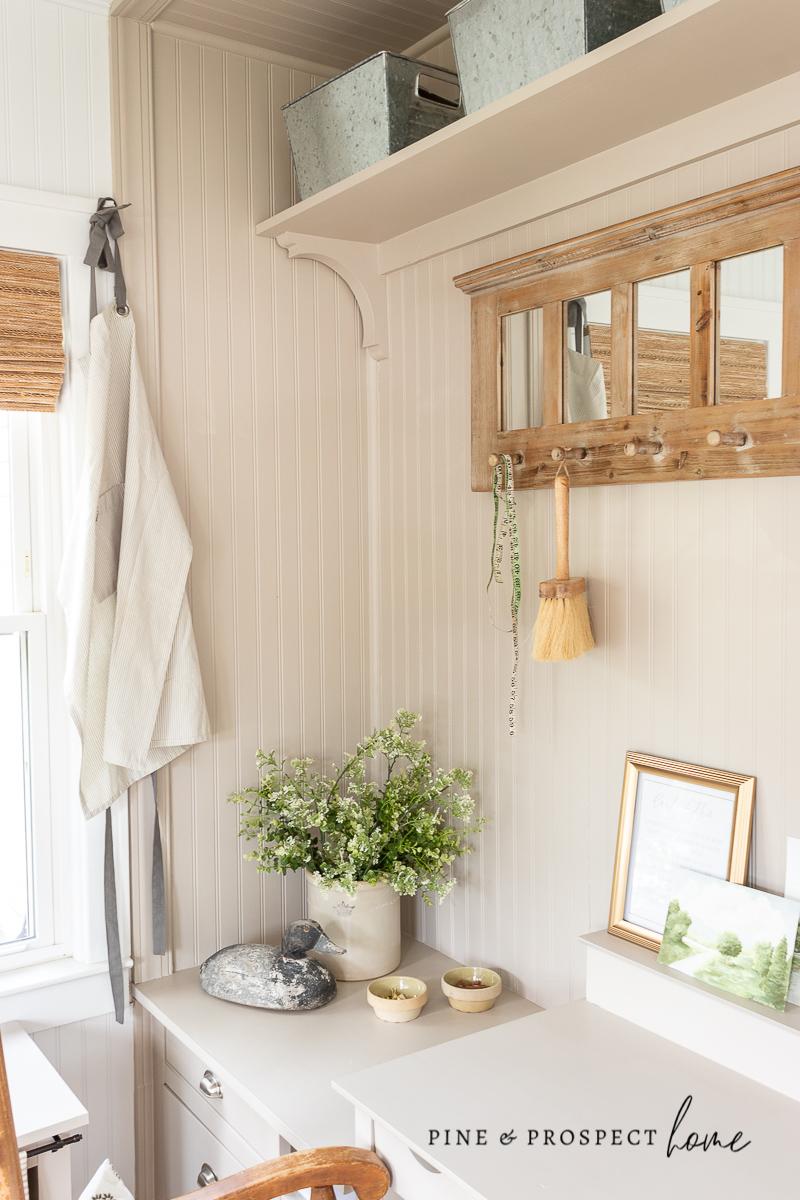 Image showcasing 7 Small Space Organization Ideas - Pine and Prospect Home