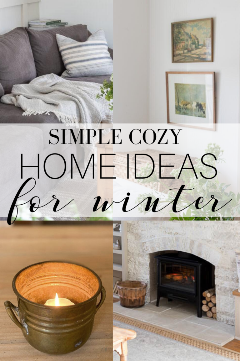My Simple And Cozy Ideas For A Warm Winter Home - Pine and Prospect Home