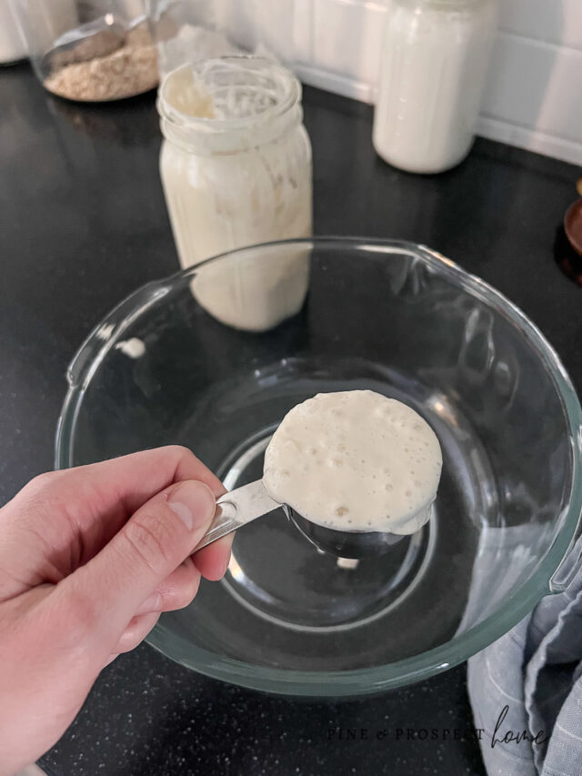 Steps to an easy sourdough loaf