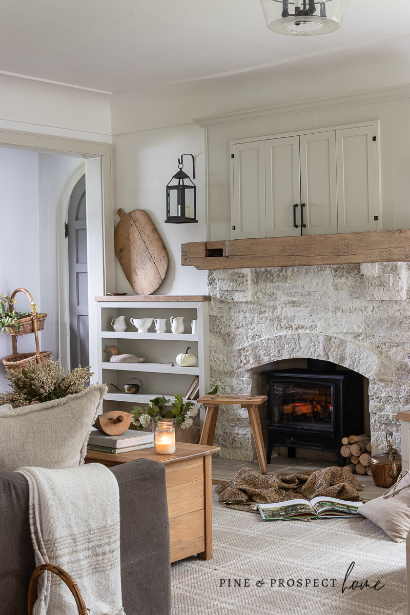Cozy Fall Touches - Neutral & Beautiful Decor - Pine and Prospect Home