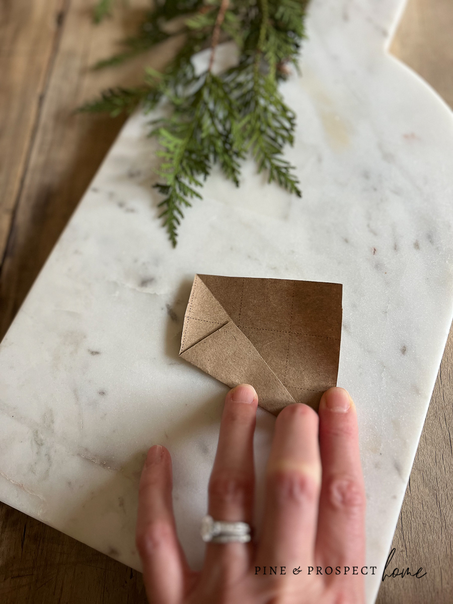 Easy Handmade Holiday Stars step by step