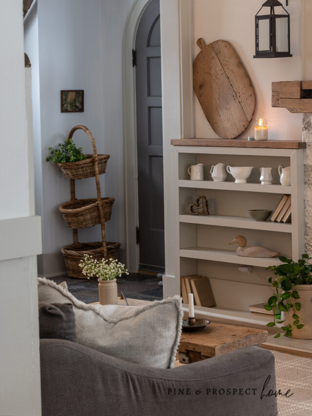 Cozy Hygge Entryway with Warm Lighting