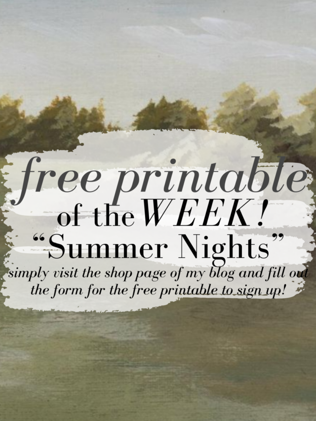 Free Printable