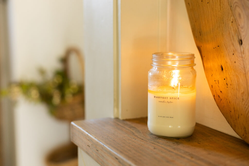 Clean Fall Candles for fall 