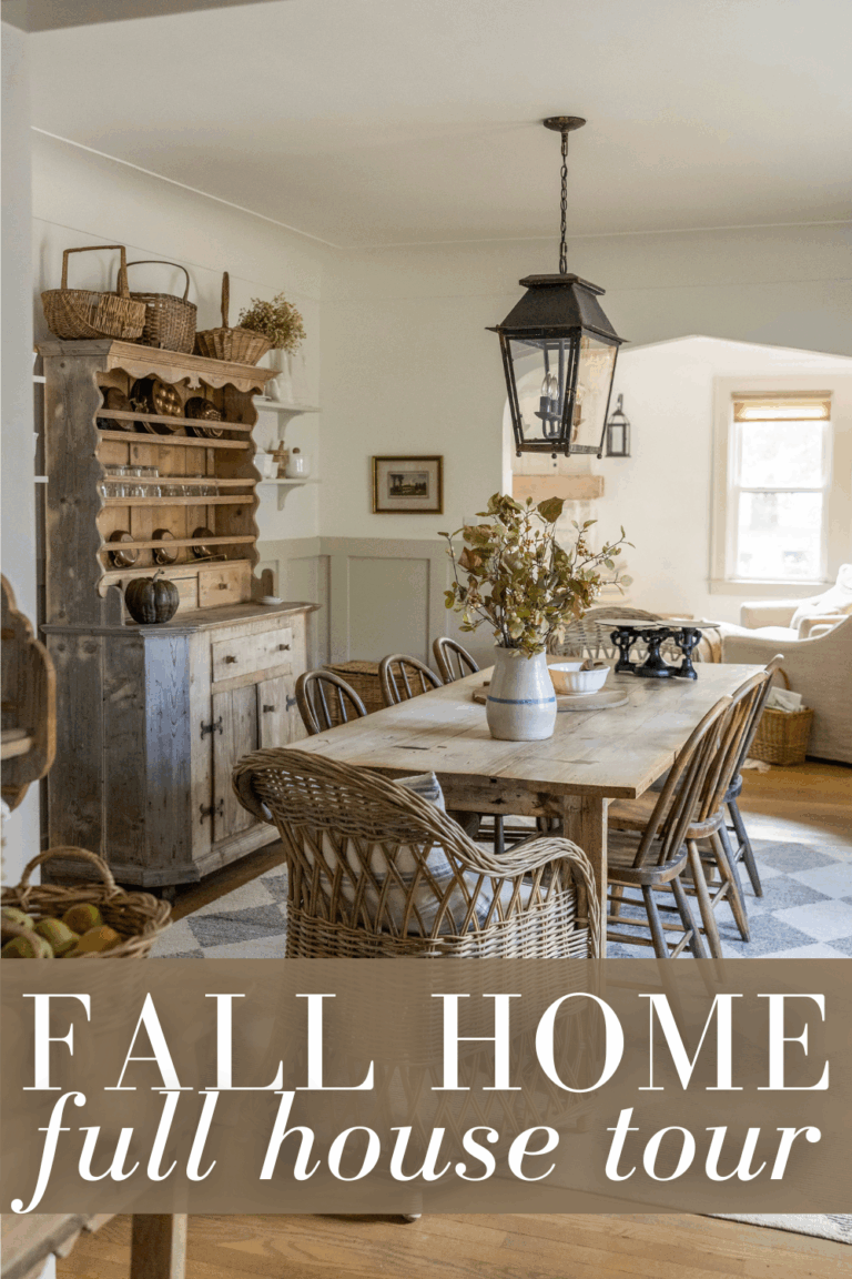 Fall Home Tour: Cozy Decor Ideas That Won’t Break the Bank - Pine and ...