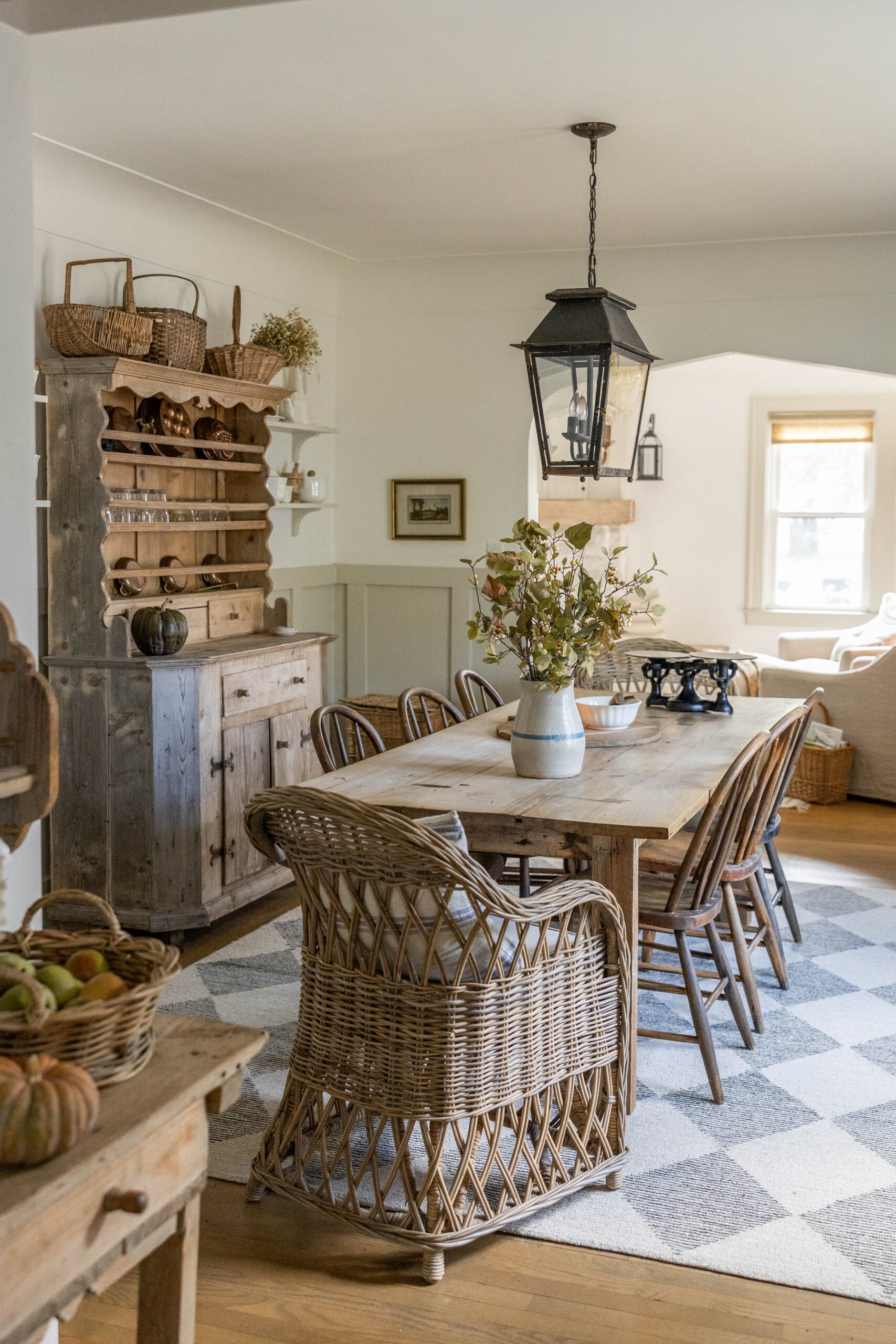 Fall home tour dining room