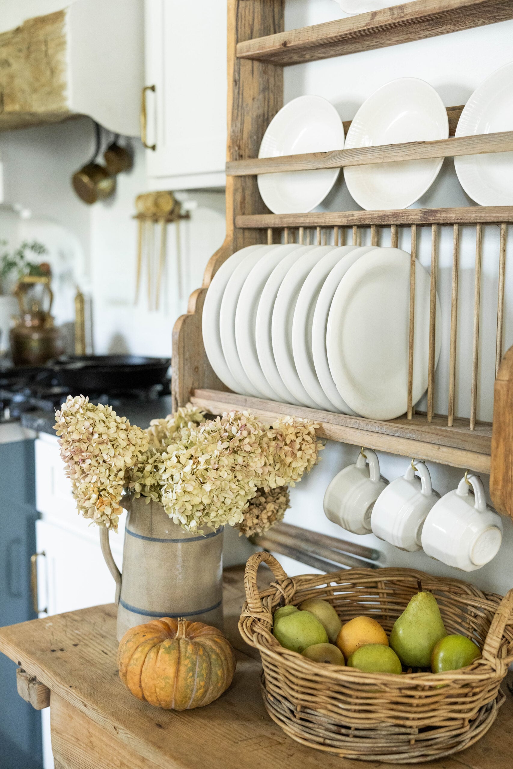 Fall kitchen decor