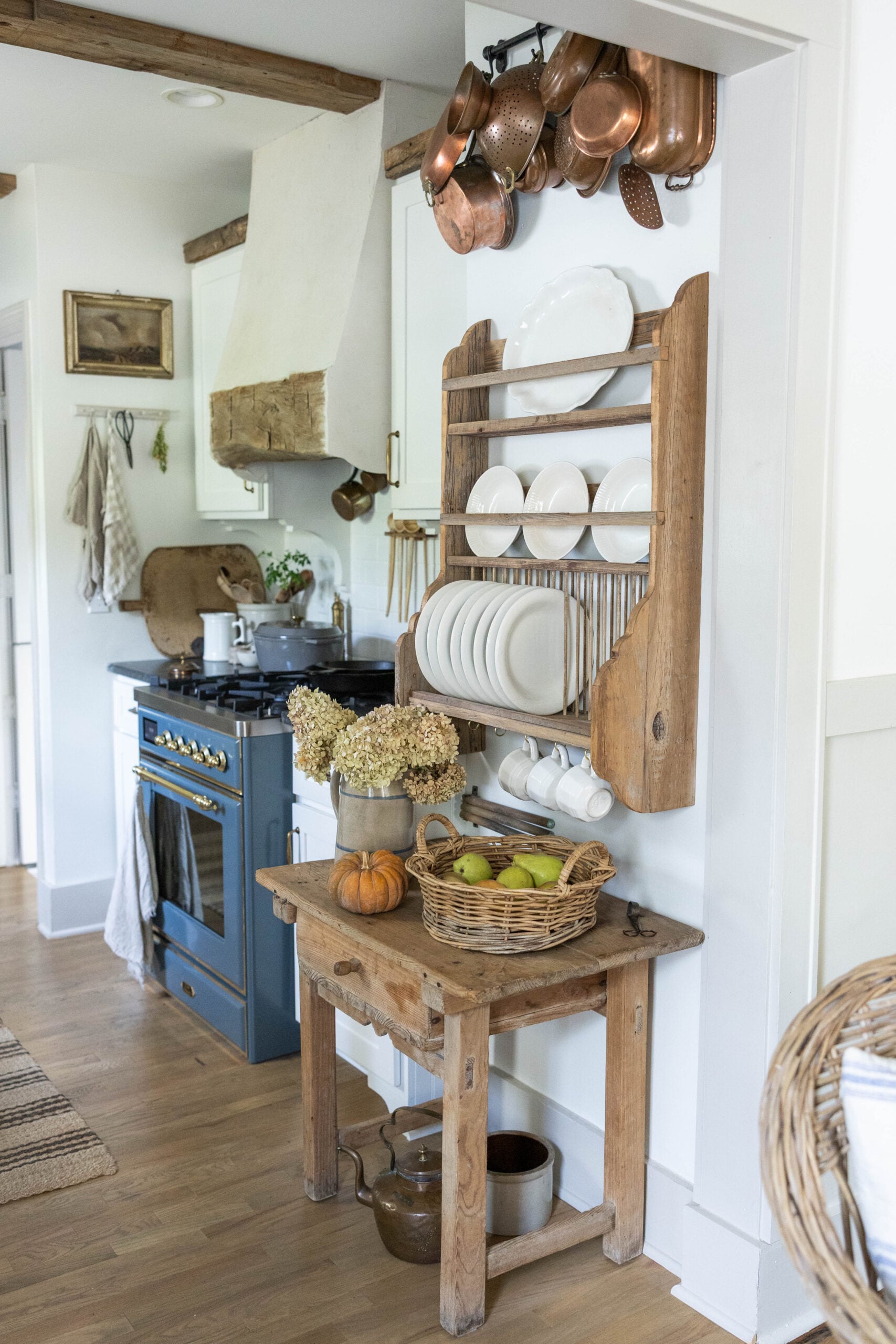 Fall home tour kitchen