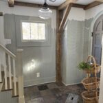 Blue entryway ideas