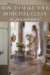 How to make your home feel clean