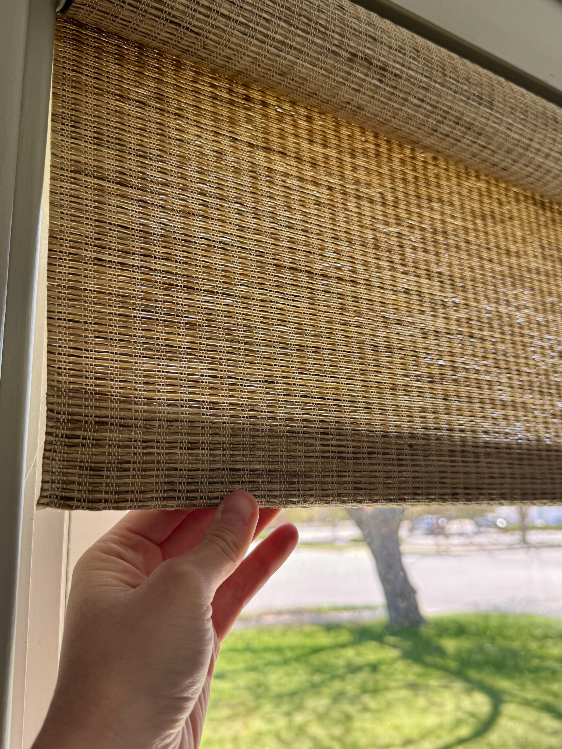 Woven shades update and review