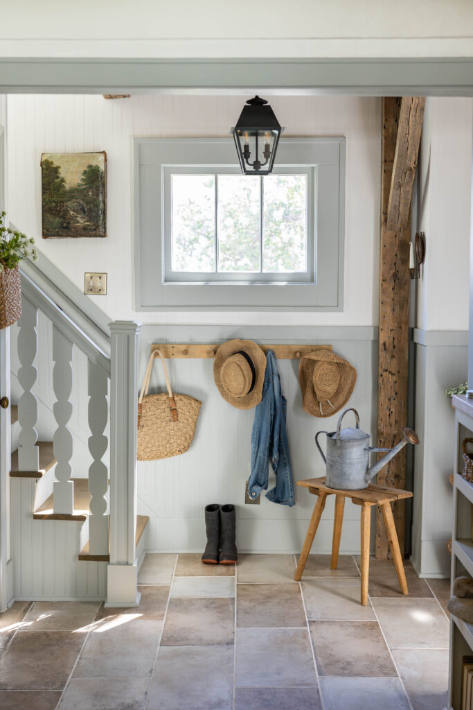 Blue entryway paint color