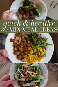 quick healthy dinner ideas