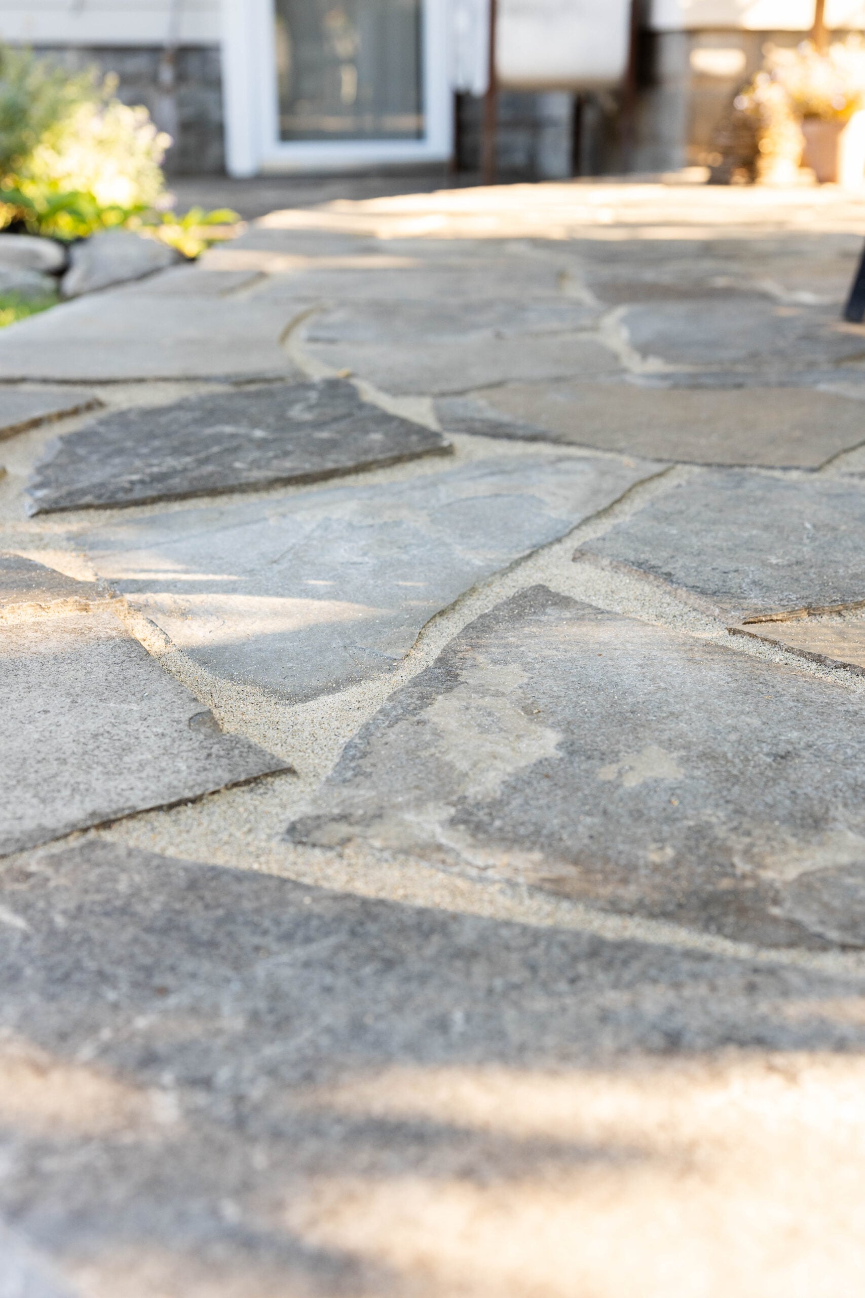 Canadian Buff Flagstone patio
