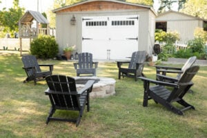 Fire pit seating