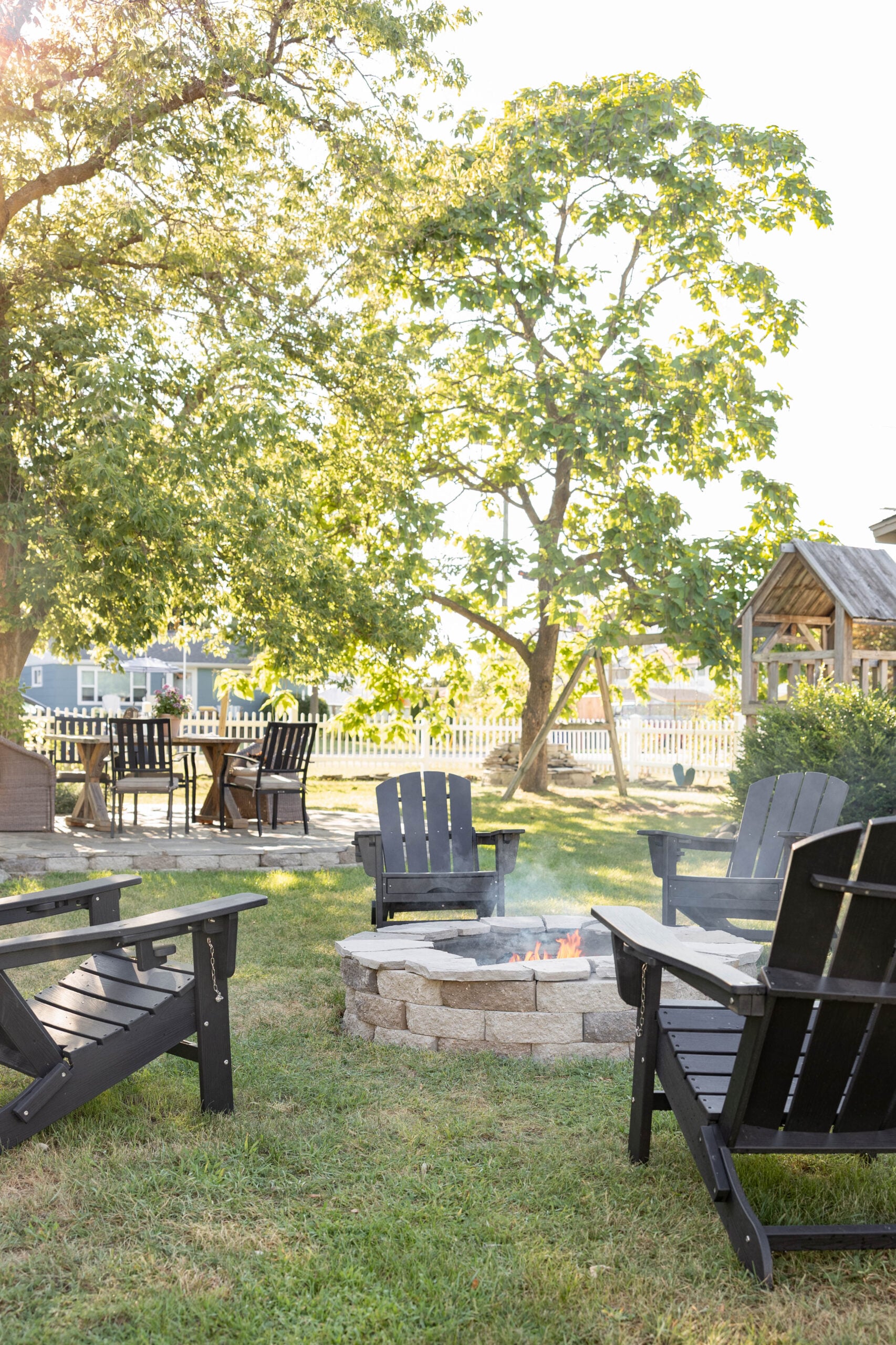 Backyard patio 