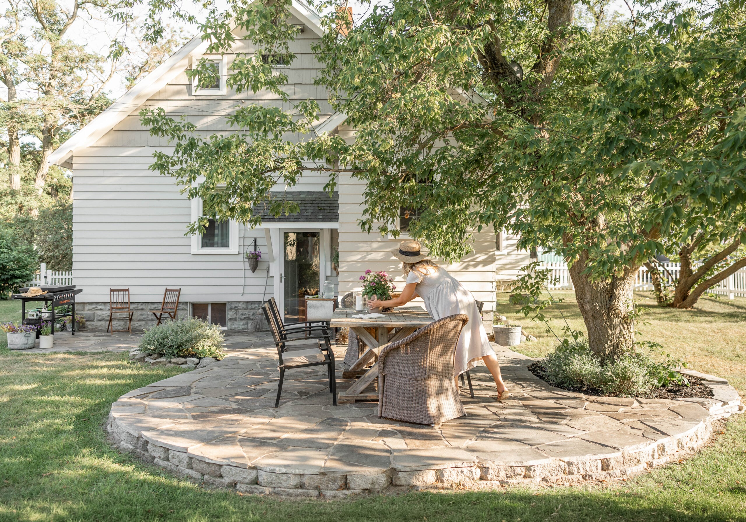 Patio DIY outdoor project
