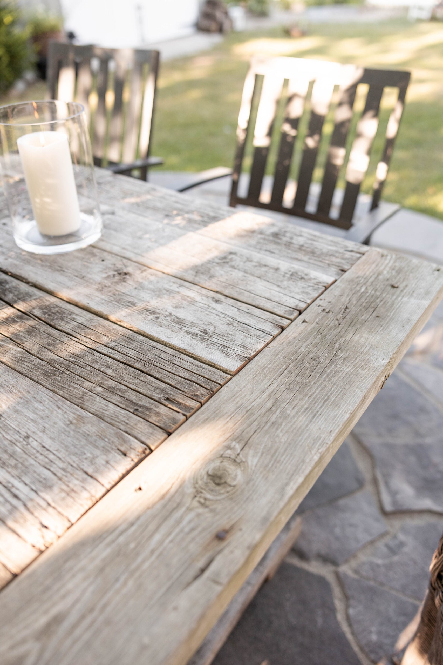 DIY wood table