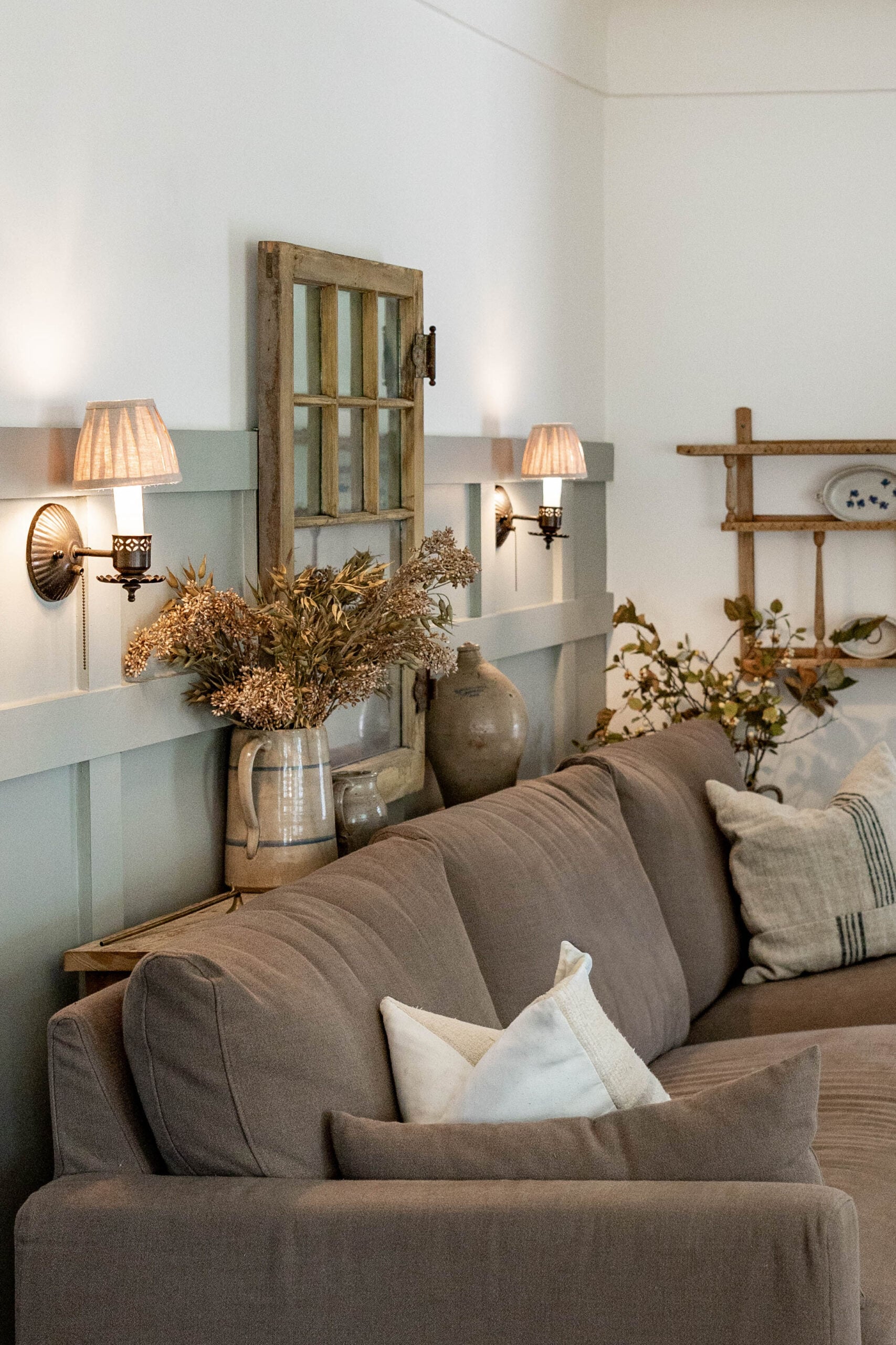 DIY Pleated Lampshades