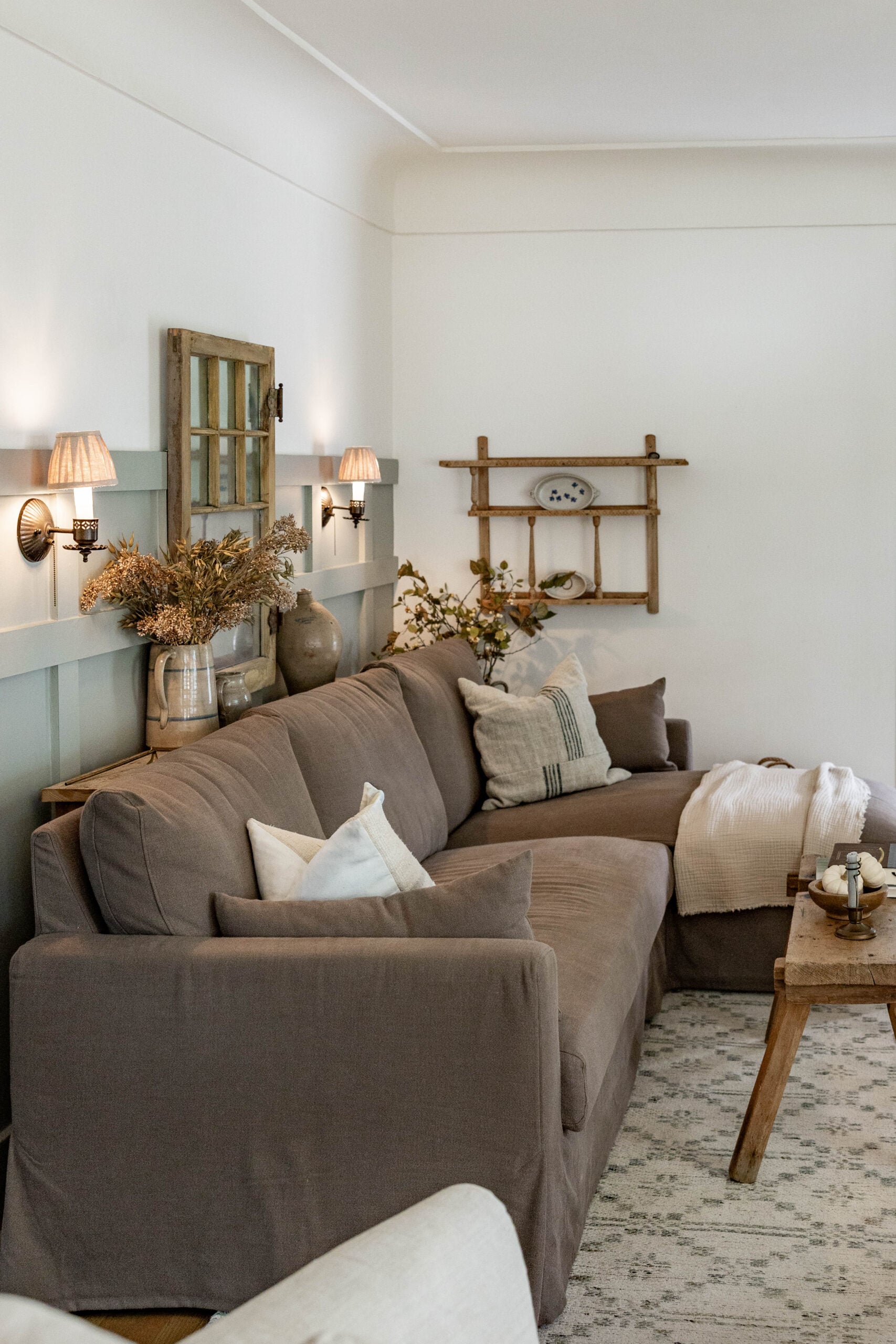 DIY Pleated Lampshades