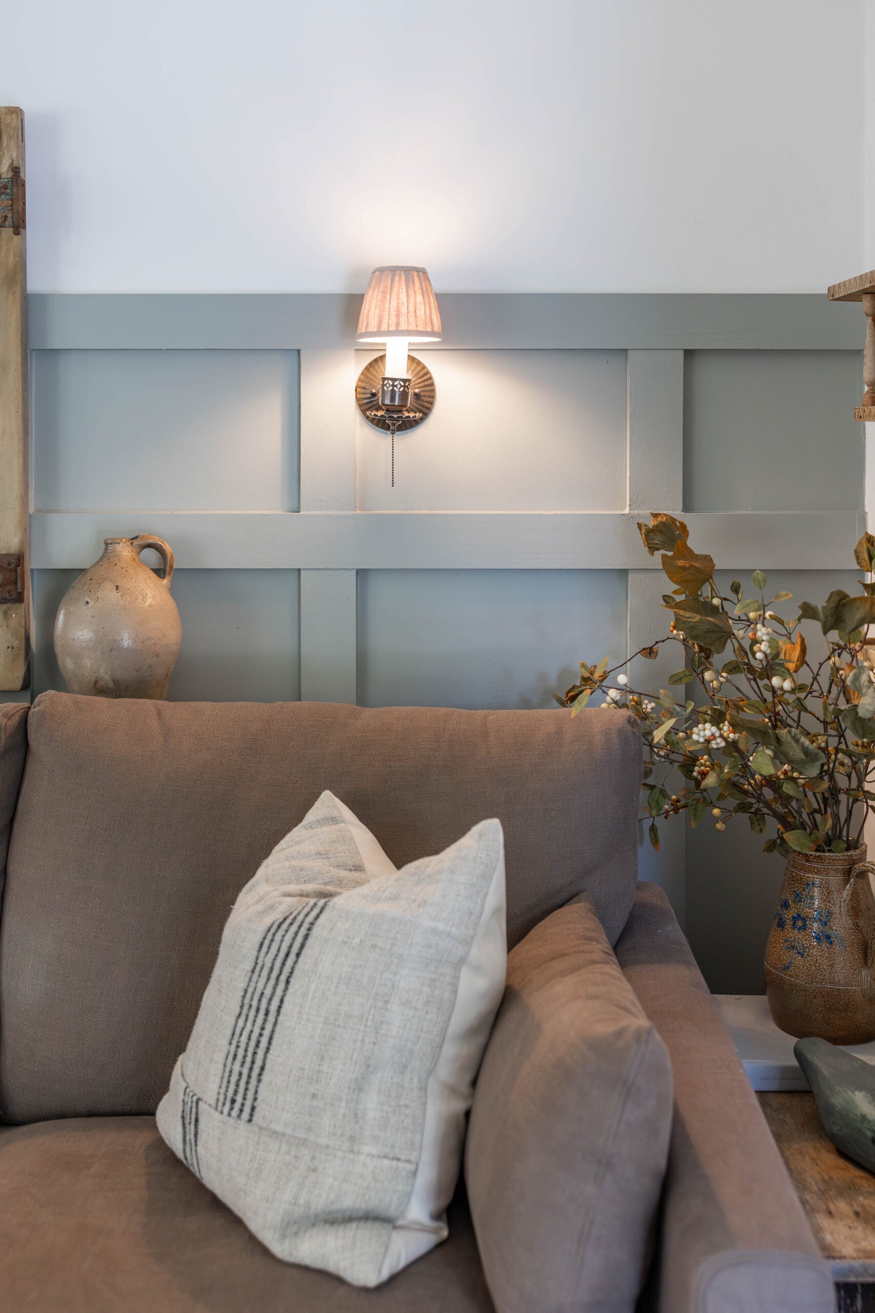 DIY Pleated Lampshades